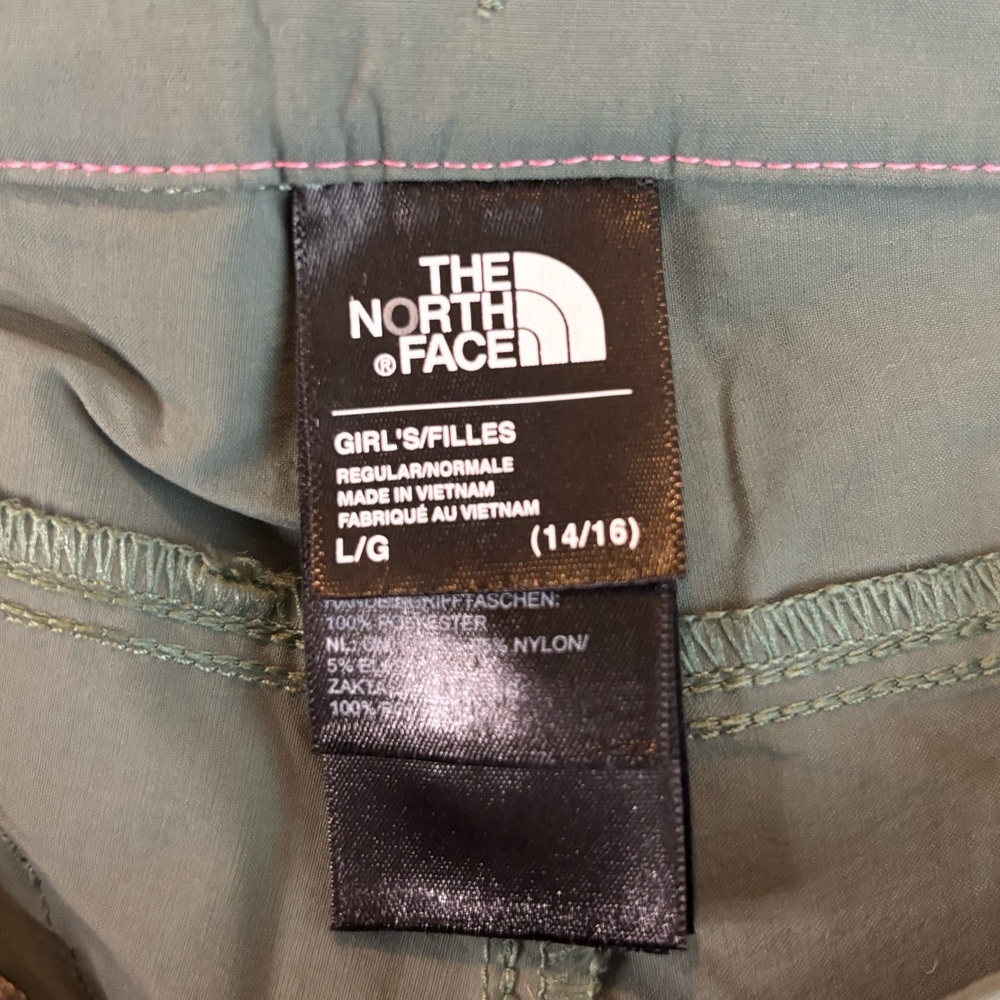 NWT The North Face Sage Green Outdoor Parker Roll-Up Pants - Picture 5 of 9